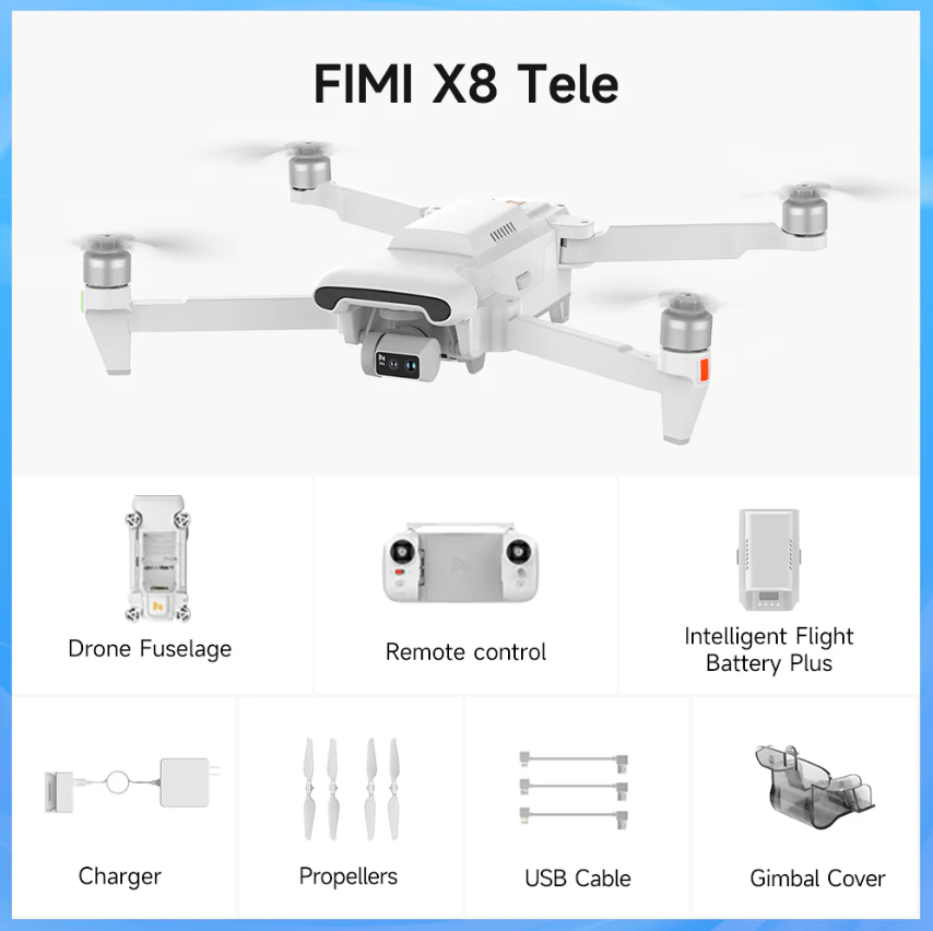 FIMI X8 Tele Camera Drone