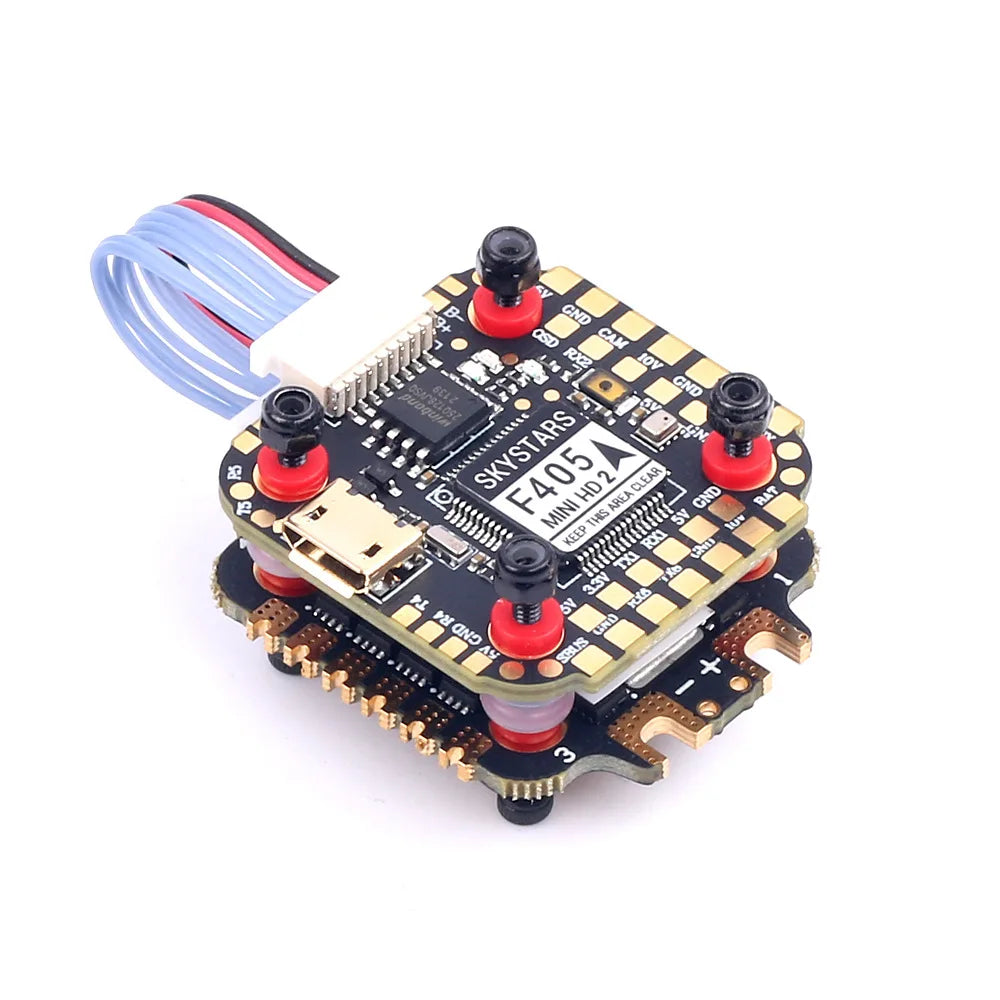Skystars F405 Mini Hd2 35a Flying Tower Mini Flight Control Supports Dji With Filtering