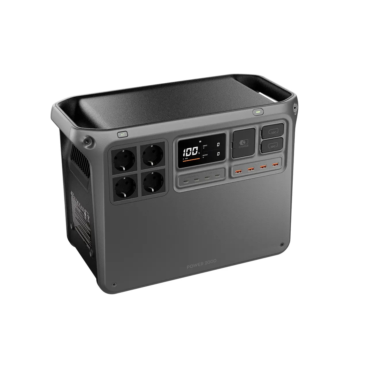 DJI Power 2000 y Panel solar plegable de 200 W × 4