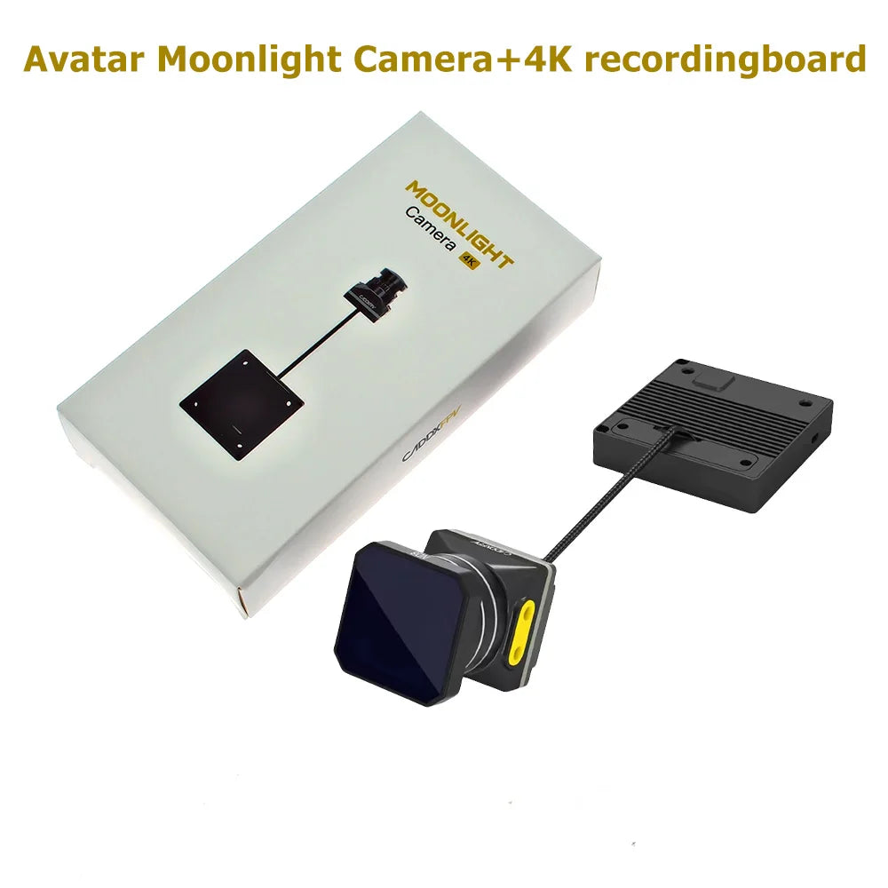 CADDXFPV Walksnail Avatar Moonlight kit 4K HD Camera Built-in EIS Support Gyroflow For RC FPV Freestyle Drone Quadcopter Plane